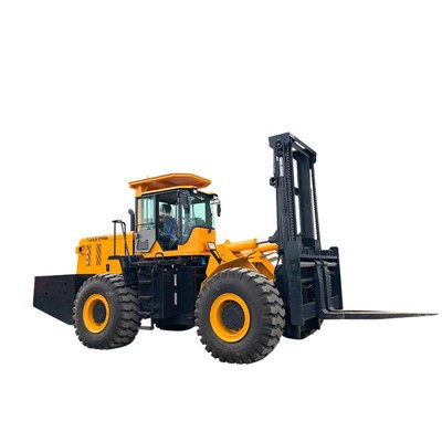Forklift Artikulasi AWD Medan Kasar 15 Ton
